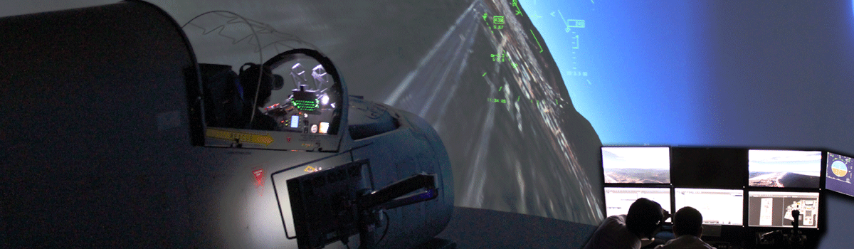Flight Training Devices with Semi Dome Simulator with Horizontal: 180° x Vertical: 160° FOV Visuals 